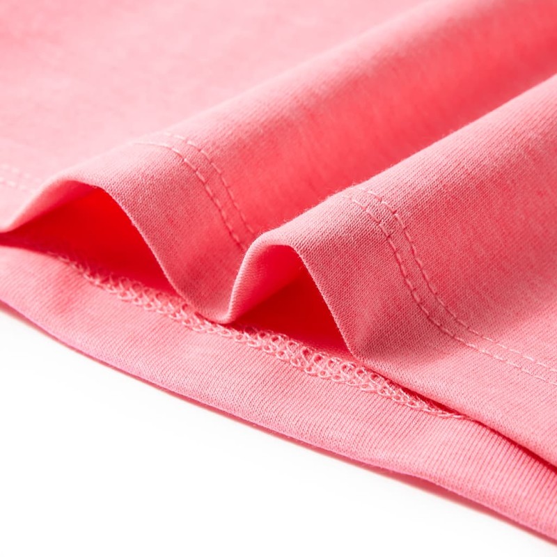 Neon rózsaszín gyerekpóló 128