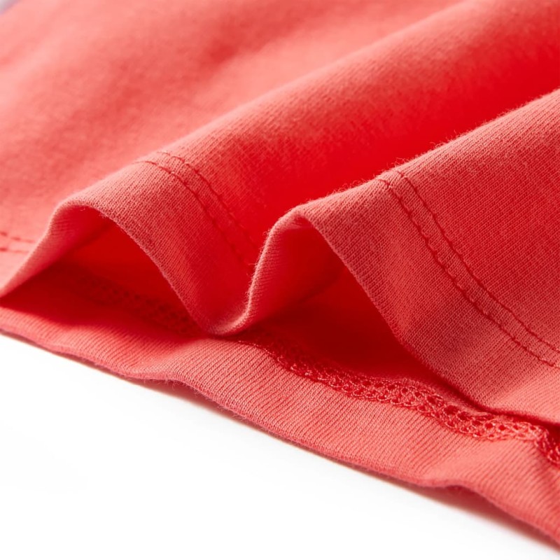 Korall színű gyerekpóló 92