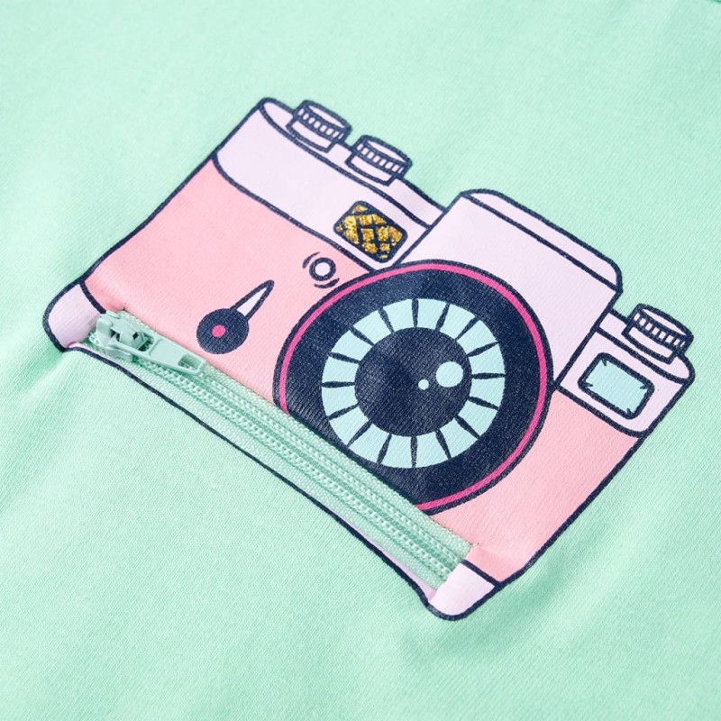 Világoszöld gyerekpóló 104