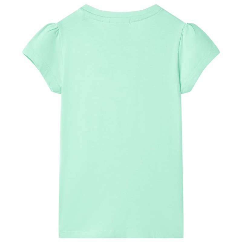 Világoszöld gyerekpóló 128