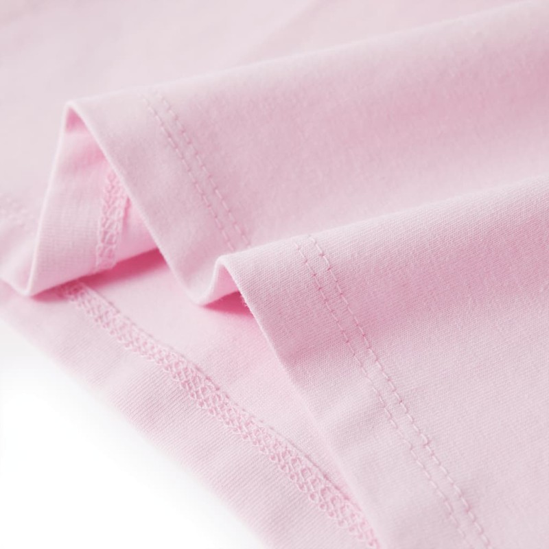 Világos rózsaszín gyerekpóló 92