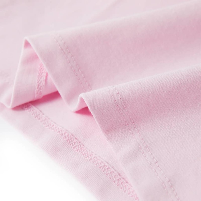 Világos rózsaszín gyerekpóló 104