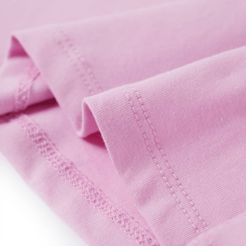 Lila fodros ujjú gyerekpóló 92