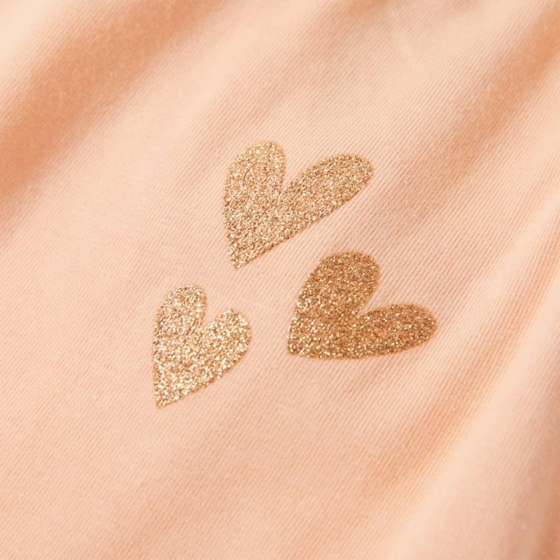 Világos narancssárga gyerek felső 116