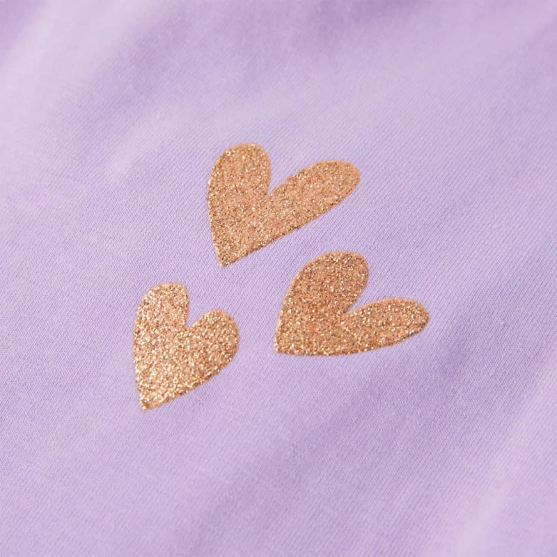 Lila gyerekfelső 128