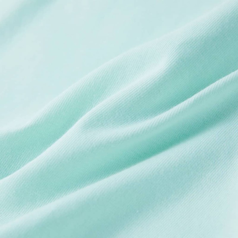 Világosmenta színű gyerekfelső 92