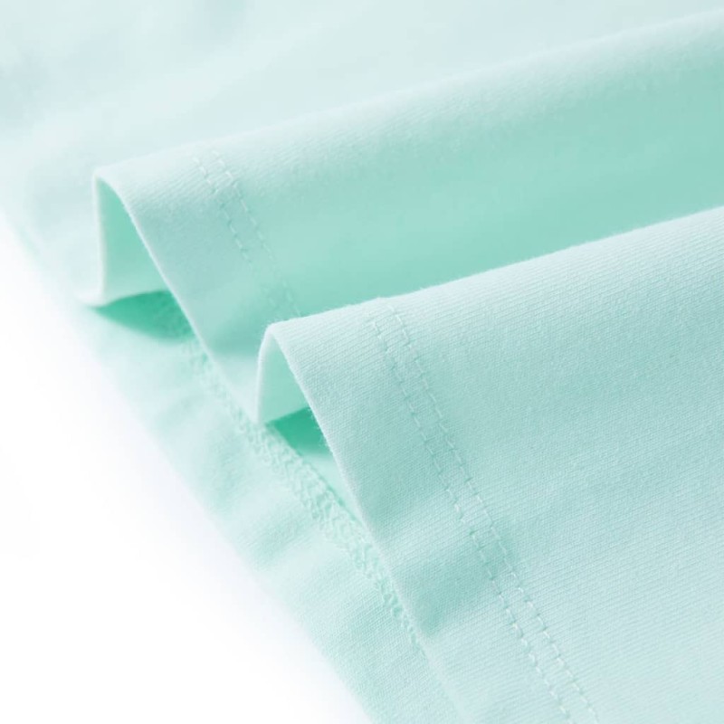 Világosmenta színű gyerekfelső 104