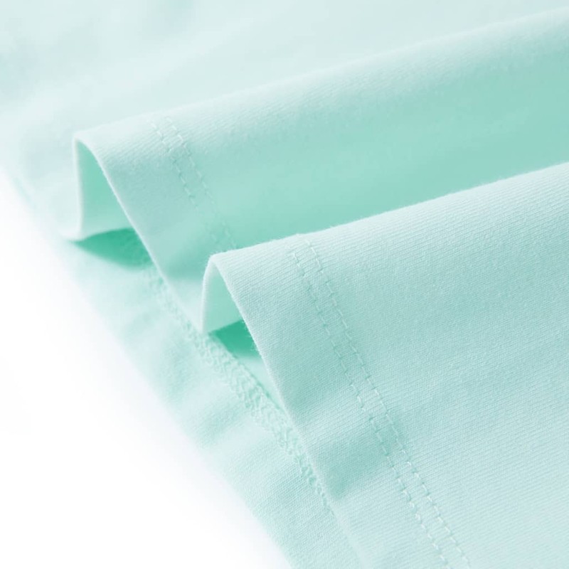 Világosmenta színű gyerekfelső 128