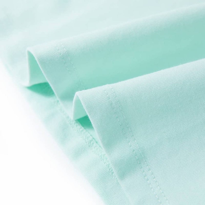 Világos mentaszínű gyerek felső 140