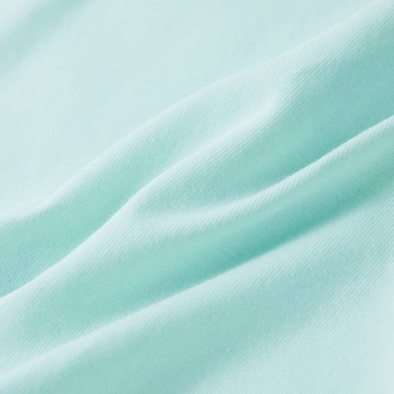 Világos mentaszínű gyerek felső 140