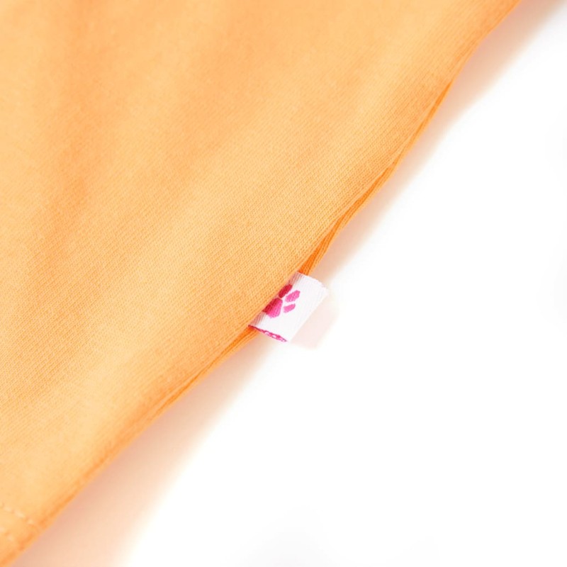 Világos narancssárga gyerekpóló 128