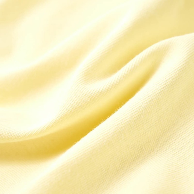 Halvány sárga gyerekpóló 128