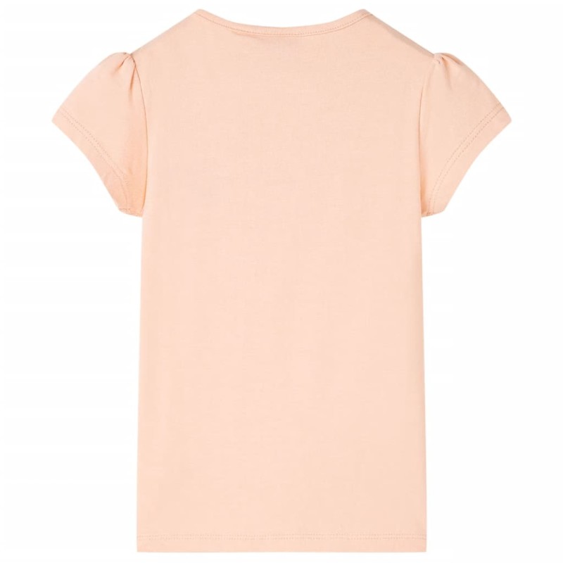 Halvány narancssárga gyerekpóló 116