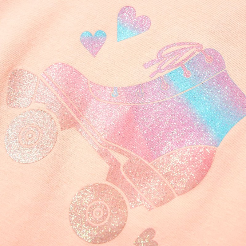 Halvány narancssárga gyerekpóló 128