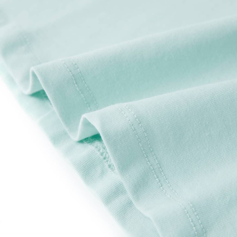 Világosmenta színű gyerek felső 92