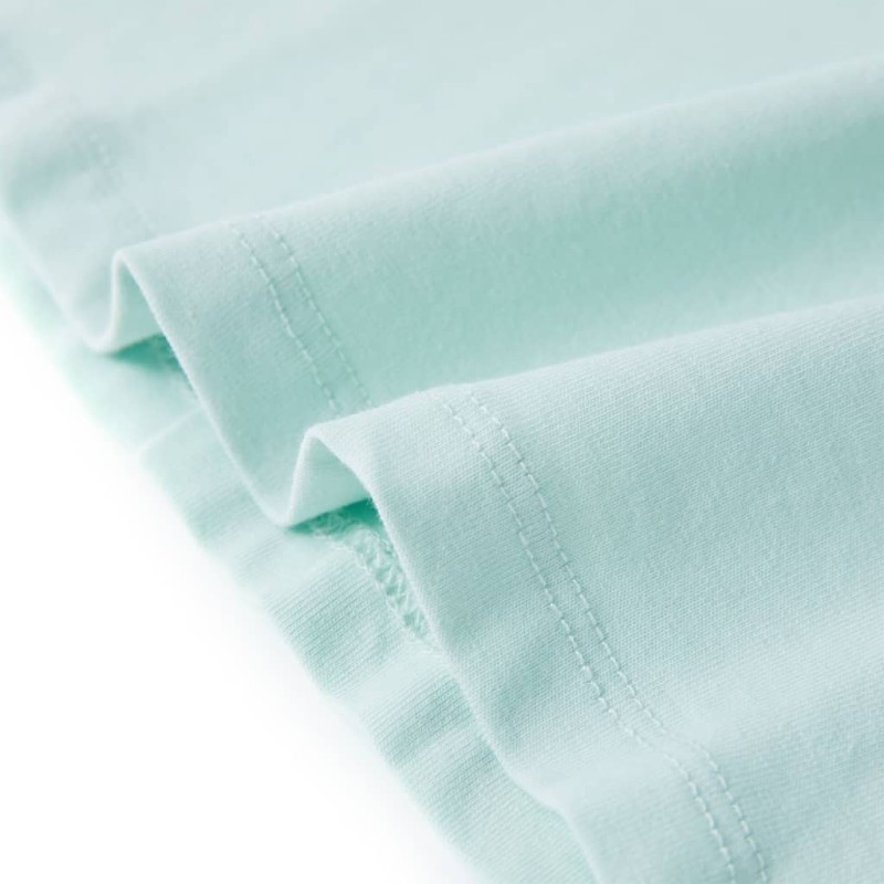 Világosmenta színű gyerek felső 104