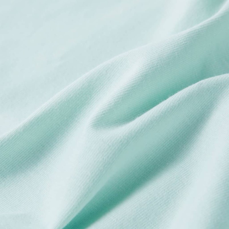 Világosmenta színű gyerek felső 104