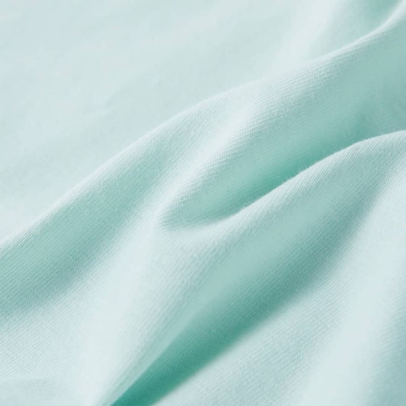 Világosmenta színű gyerek felső 128