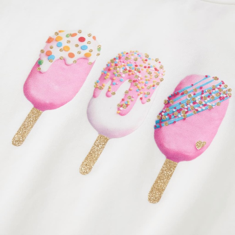 Ekrü színű gyerekpóló 92