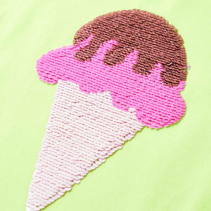 Neon sárga gyerekpóló 104