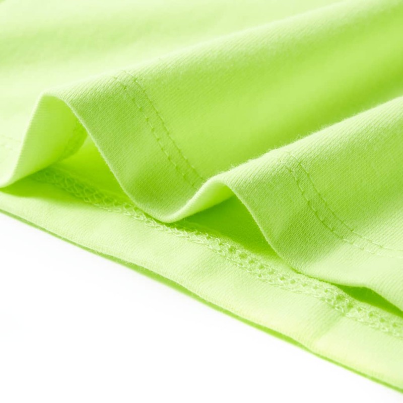 Neon sárga gyerekpóló 140