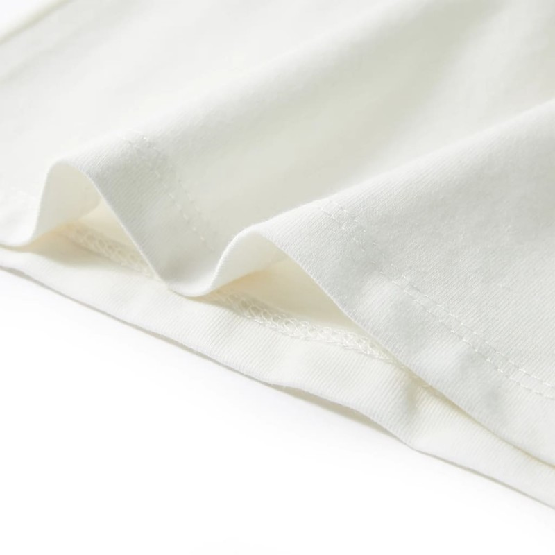 Ekrü színű gyerekpóló 140