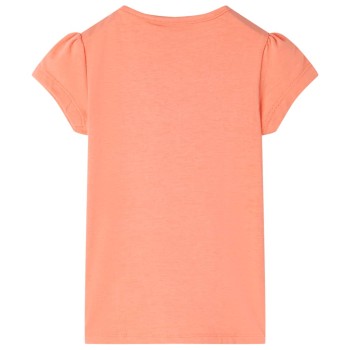 Neon narancssárga gyerekpóló 92