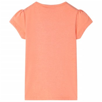 Neon narancssárga gyerekpóló 140