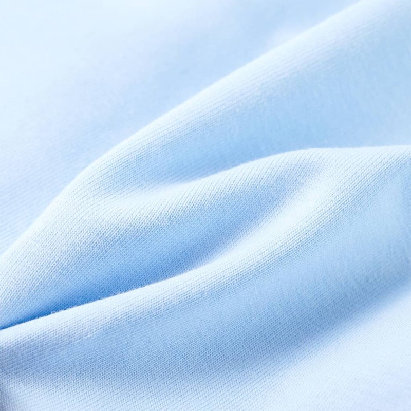 Világoskék gyerekpulóver 116