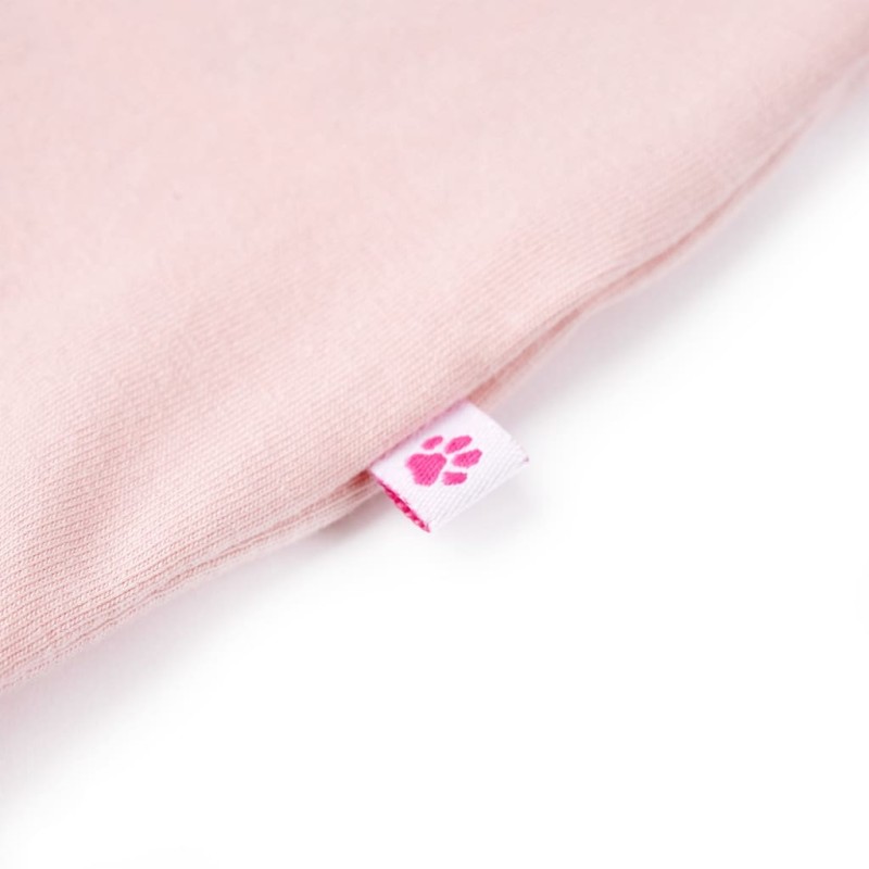 Világos rózsaszín gyerekpóló 92