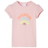 Világos rózsaszín gyerekpóló 104