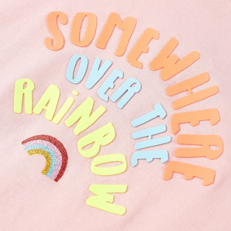 Világos rózsaszín gyerekpóló 104