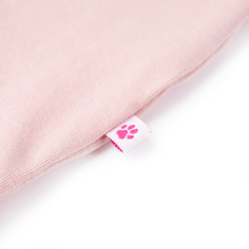 Világos rózsaszín gyerekpóló 116