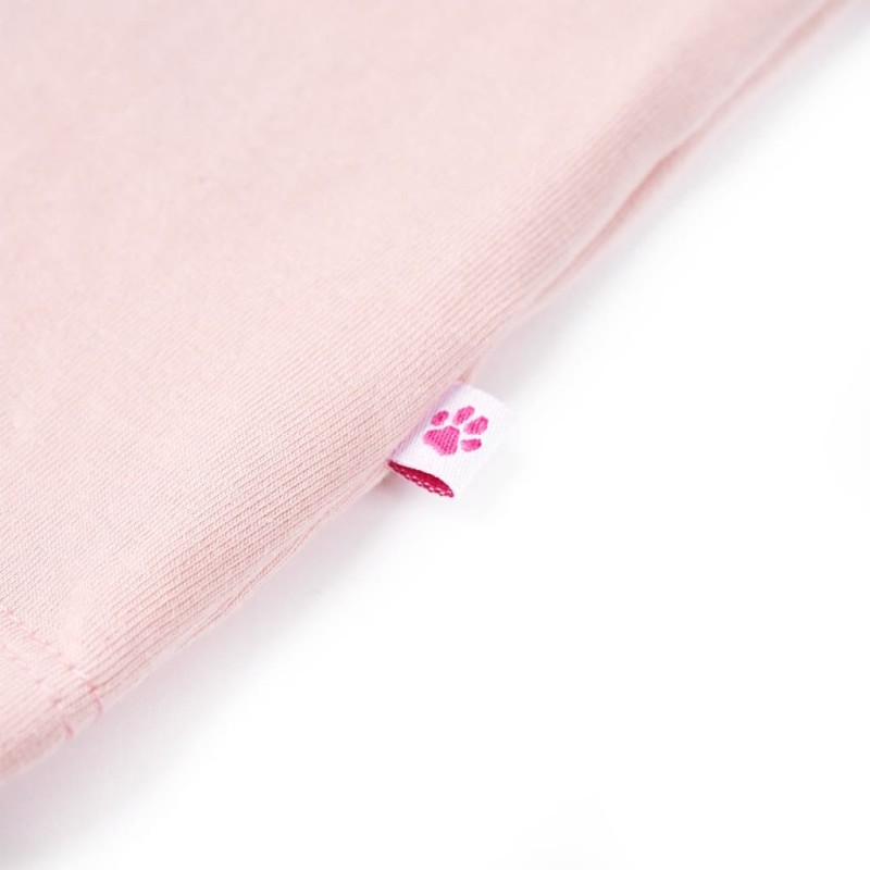 Világos rózsaszín gyerekpóló 92