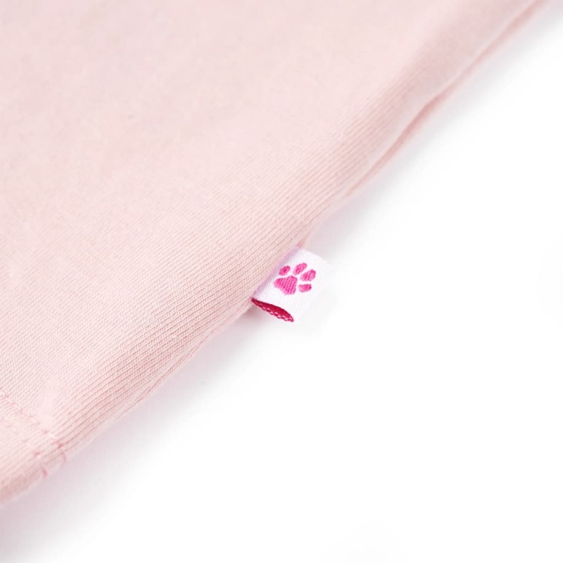 Világos rózsaszín gyerekpóló 104