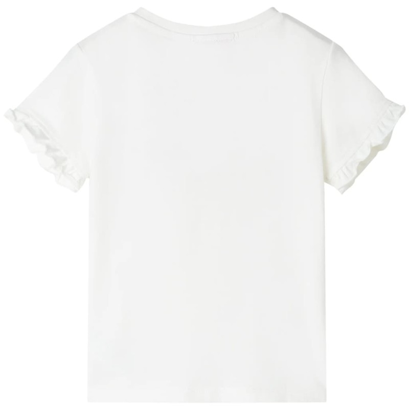 Ekrü színű gyerekpóló 140