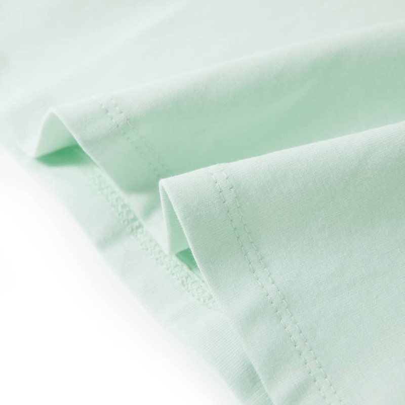 Világosmenta színű gyerekpóló 116