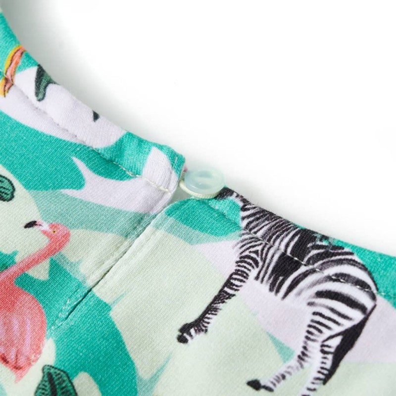 Világos mentaszínű gyerekruha 140