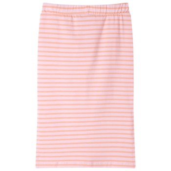 Rózsaszín csíkos egyenes gyerekszoknya 92