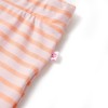 Rózsaszín csíkos egyenes gyerekszoknya 140