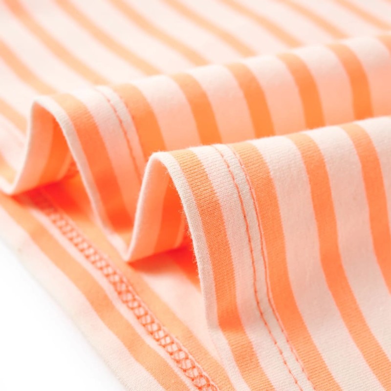 Neon narancssárga gyerekpóló 140