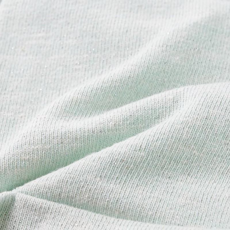 Vegyes világos mentaszínű gyerekrövidnadrág húzózsinórral 92