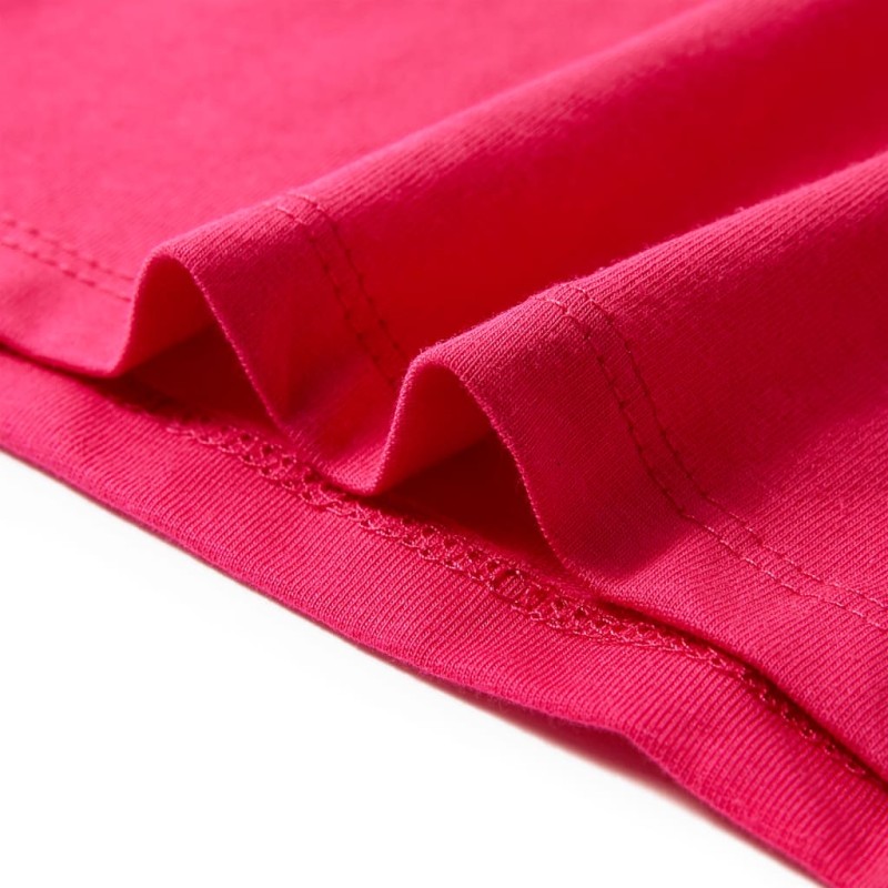 Élénk rózsaszín gyerekpóló 128