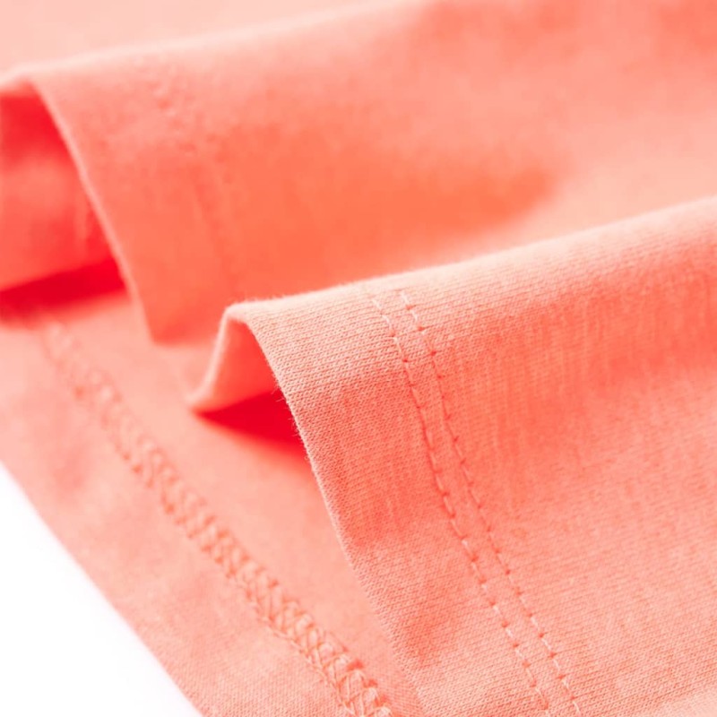 Neon korall gyerekpóló 92