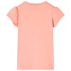 Neon korall gyerekpóló 104