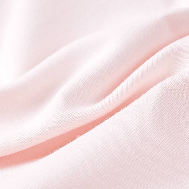 Halvány rózsaszín gyerekpulóver 128