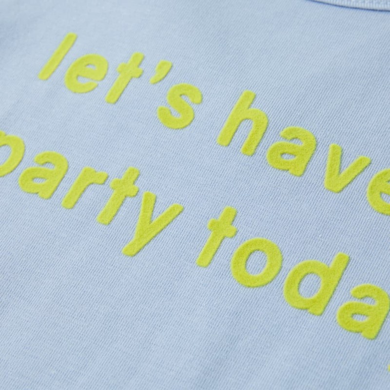 Világoskék gyerekpóló 128