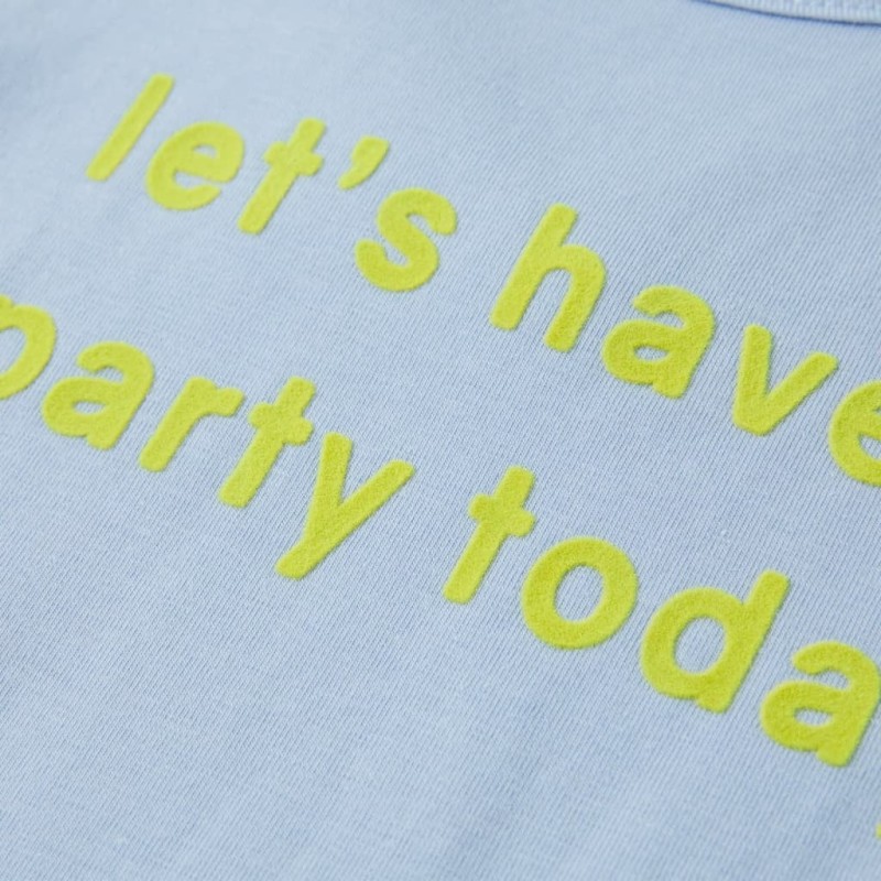 Világoskék gyerekpóló 140