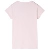 Halvány rózsaszín gyerekpóló 140