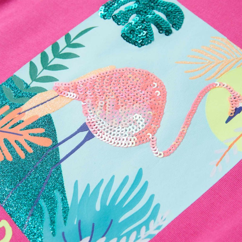 Sötét rózsaszín gyerekpóló 116